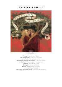 Tristan et Iseult, livret